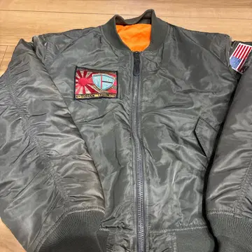 USA ALPHA INDUSTRIES MA-1 플라이트 자켓