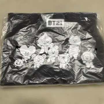 BT21 에이프런 블랙