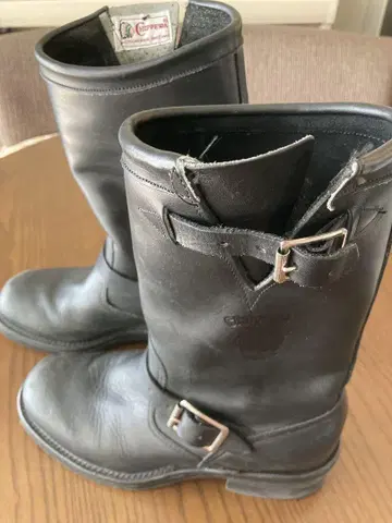 Chippewa 치페와 엔지니어 부츠 97863 화이트 택 초기 90년대