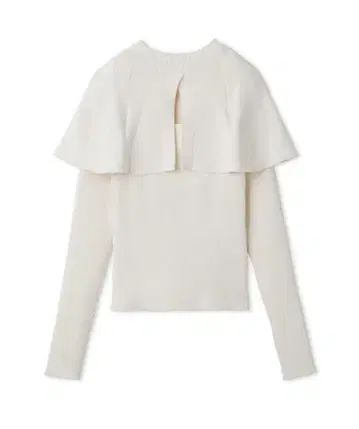 스나이델 snidel Sustainable 2way 케이프 니트 풀오버