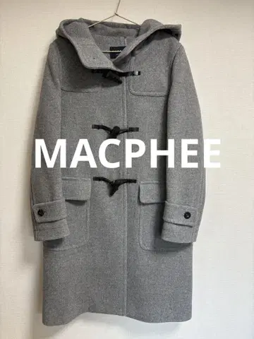MACPHEE 그레이 더플 코트