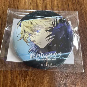 종말의 세라프 복권 타임 F상 캔뱃지 [백야 미카엘라]