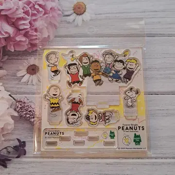 스누피 타운 PEANUTS 75주년 아크릴 스탠드 스누피