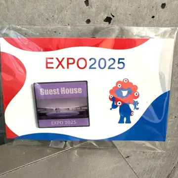 [레어] 오사카 간사이 만박 expo2025 영빈관 핀 배지 석양 버전