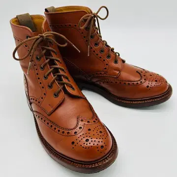 CROCKET&JONES 컨트리 부츠 UK6.5 브라운