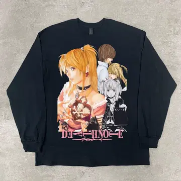DEATHNOTE 데스노트 미사 [ L 사이즈 ] 긴팔 블랙