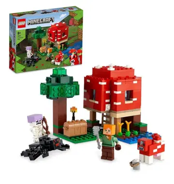 LEGO Minecraft 21179 버섯 하우스