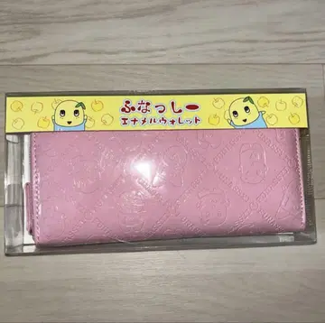 후낫시 에나멜 지갑 핑크