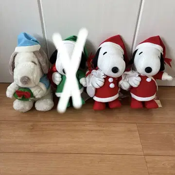 스누피 크리스마스 산타클로스