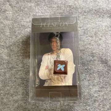 TREASURE PULS ON 키캡 키링 트레이딩 카드 포함 하루토