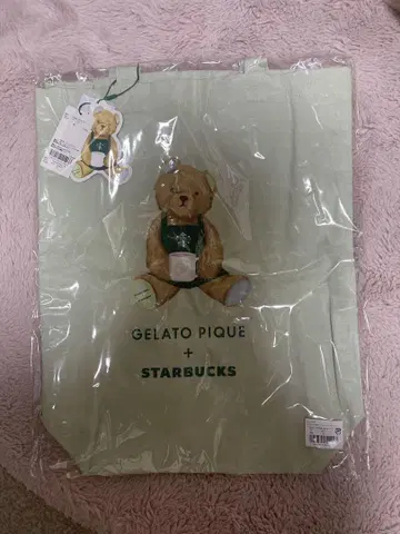 미개봉 새상품 젤라또피케 스타벅스 토트백