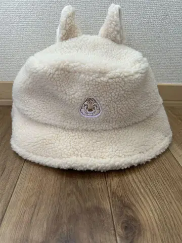 칩과 데일 귀 달린 플리스 버킷햇