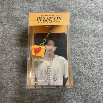 TREASURE PULS ON 키캡 키링 포토카드 포함 준규2