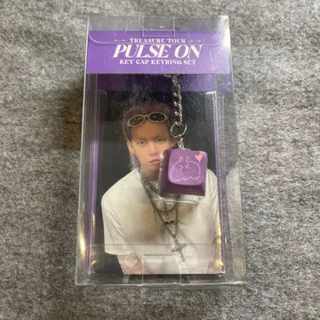 TREASURE PULS ON 키캡 키링 트레이딩 카드 포함 현석