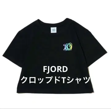 Mrs. GREEN APPLE FJORD 크롭 기장 티셔츠