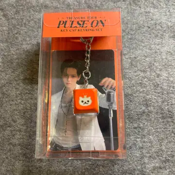 TREASURE PULS ON 키캡 키링 트레이딩 카드 포함 요시