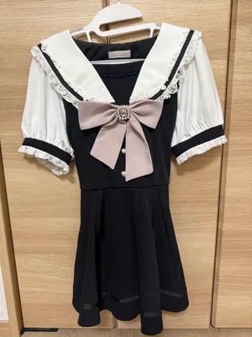 LIZLISA 반팔 세일러 카라 셋업