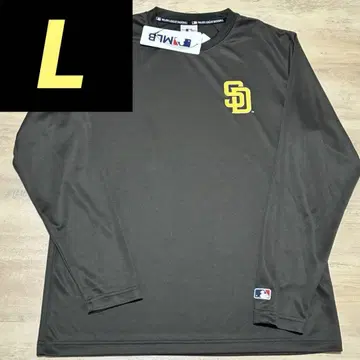 [ 미사용 새상품 ] MLB 샌디에이고 파드레스 L 사이즈 롱T 메쉬