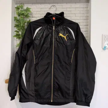 PUMA 나일론 자켓 블랙