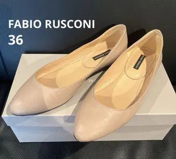 FABIO RUSCONI 베이지 펌프스 36