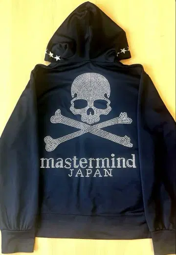mastermind JAPAN 큐빅 후드티 블랙 XL