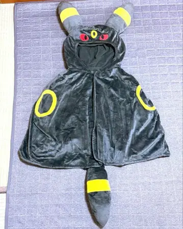 후드 부착 블래키 판초 포켓몬 봉제 인형