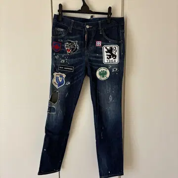 Dsquared2 데미지 데님 패치 포함