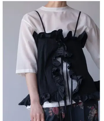 vonique/villd cotton Organdy T-shirt