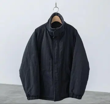 리버서블 플리스 밀리터리 블루종 자켓