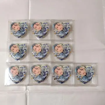 하트 캔뱃지 란 나기사 화이트데이 3개 세트