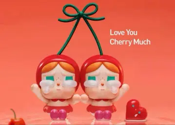 POPMART crybaby crying for love 체리
