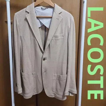 LACOSTE 베이지 테일러드 자켓