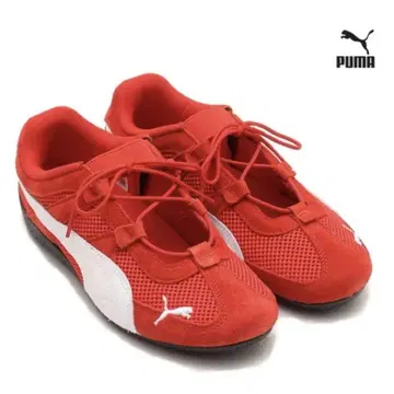 새상품급 PUMA Speedcat Go 레드 스니커즈 23cm