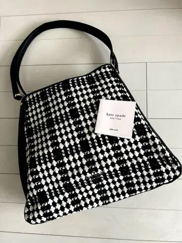 일본 미입고 kate spade 숄더백 체크 무늬