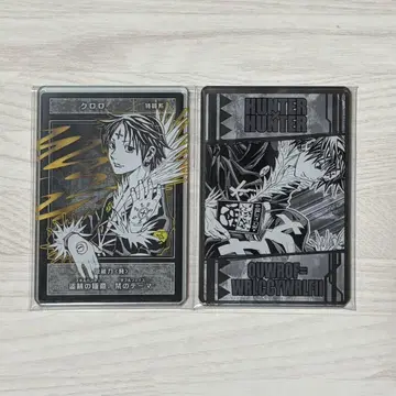 Hunter x Hunter 클로로 스탯 카드 컬렉션 넨 능력 카드