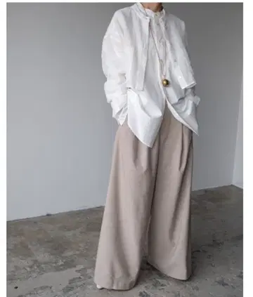 vonique/villd 크롭 와이드 셔츠