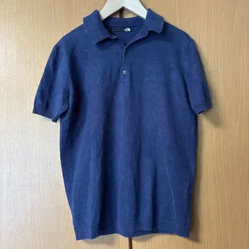 THE NORTH FACE 네이비 피케 셔츠 M