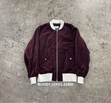 BUDDY JOKES 22AW BJ VELOR JACKET 벨벳 자켓