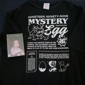 니시나 1999 MYSTERY EGG T셔츠 XL