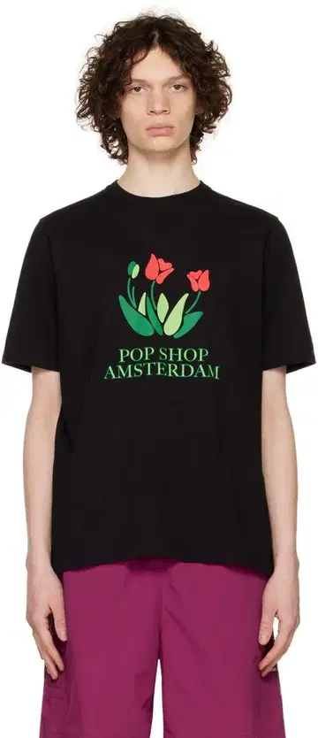 POP TRADING COMPANY TULIP 튤립 티셔츠
