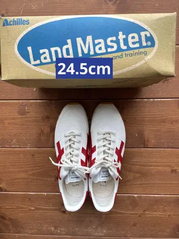 Achilles 24.5cm Land Master 새상품 스니커즈