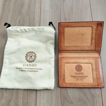 GANZO 신 브라이들 2면 패스 케이스 수납 봉투 포함