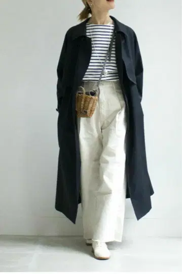 에바고스 ebagos 마르쉐 미니미니 GREY 바스켓백