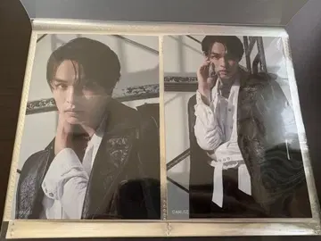 효도 코우카이 브로마이드 세트 사인 스티커 포함