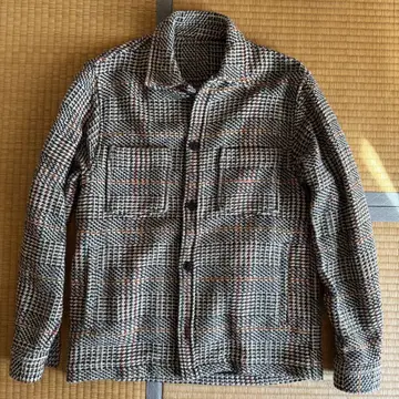 ZARA 뜨개질 체크 니트 자켓