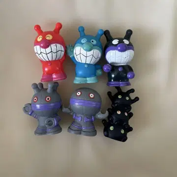 호빵맨 손가락 인형 아카킨맨 아오킨맨 다단단 세균맨