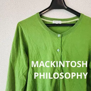 MACKINTOSH PHILOSOPHY 그린 가디건 38