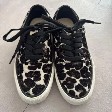 Keds 메종 드 리퍼 레오파드 무늬 스니커즈