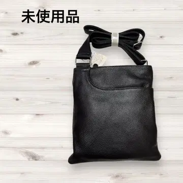 [ 미사용 택 포함 ] 소가죽 가죽 숄더백