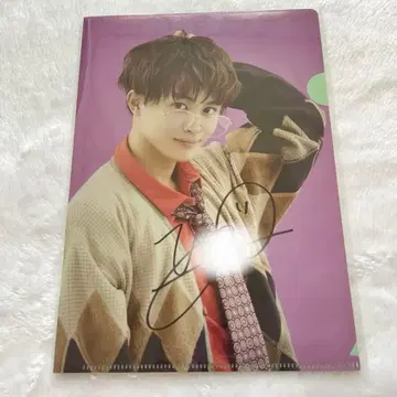 초특급 타쿠야 클리어 파일 사인 포함 생일